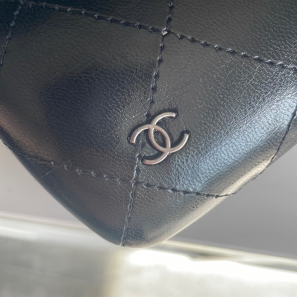 Chanel Sunglasses Glasses Out of Protective Case Large Ergonomics Black - Picture 12 of 16